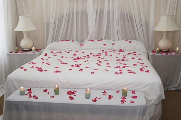 Creating a sensual Valentine's retreat