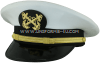 U.S. NAVY WARRANT OFFICER 1 WHITE COMBINATION CAP