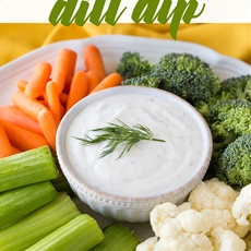 Lemon Dill Dip