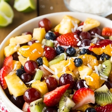 Rainbow Fruit Salad