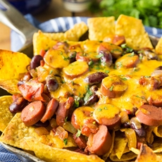 Spicy Chili Nachos