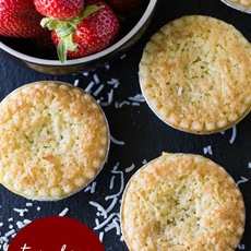 Strawberry Coconut Tarts