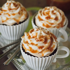 Salted Caramel Mocha Cupcakes