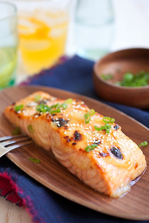 Miso-Glazed Salmon