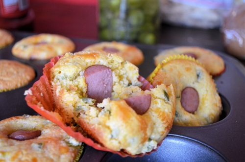 Jalapeno Cheese Corn Dog BItes