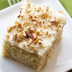 Banana Cake with Cream Cheese Frosting