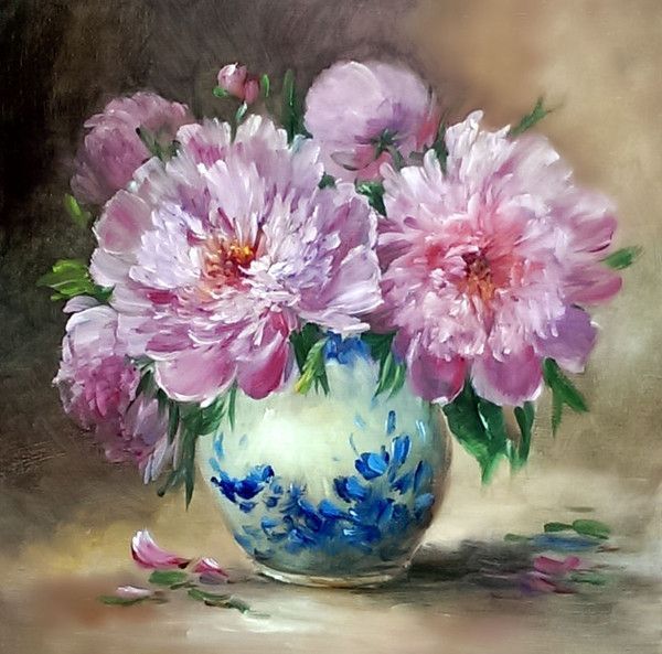 Les pivoines paintings