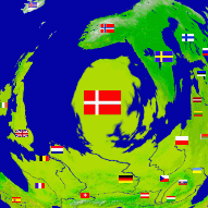 Europe from the Danocentric point of view