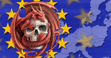 EU Skull-Dragon