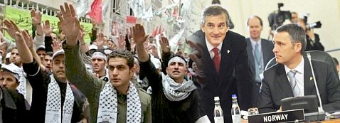 Hamas, Jonas Gahr Støre, and Jens Stoltenberg