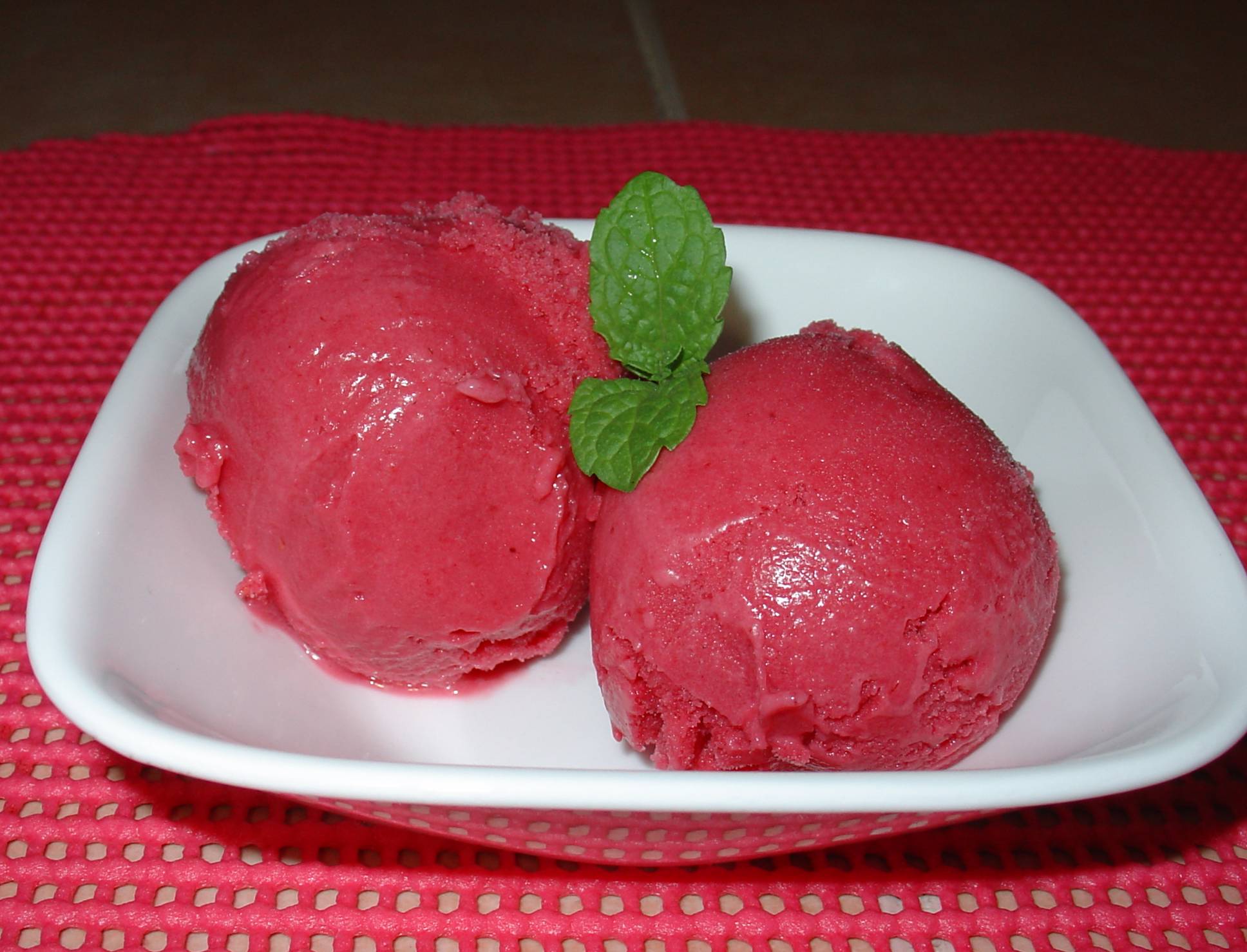 Raspberry Sherbet