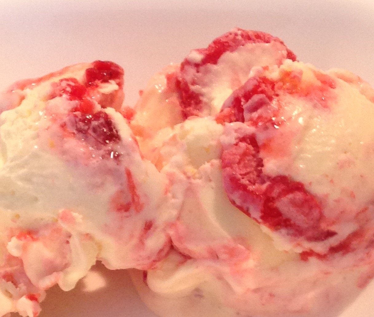 Strawberry Lemonade Ice Cream