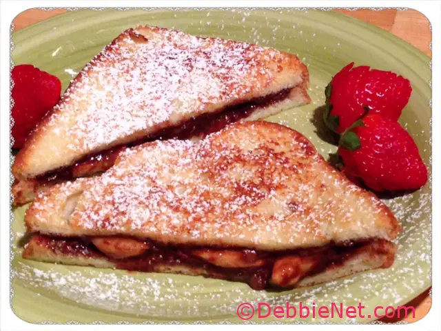 Banana Nutella French Toast