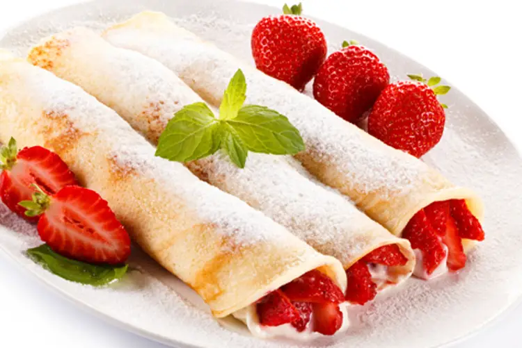 Strawberry Crepes