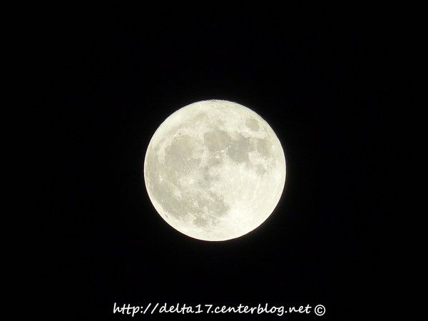 La super pleine Lune lundi 14 novembre 2016