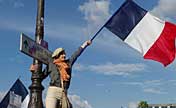 People protest against new gay marriage law in Paris 