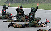 CPAPF, Russia's Domestic Security Force joint training
