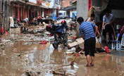 Aftermath of typhoon Soulik-triggered rainstorms