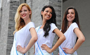 Contestants of world super model contest finals