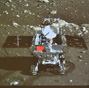 China's moon rover, lander photograph each other
