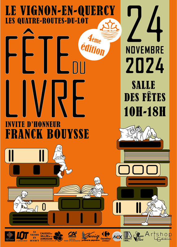 FOIRE DU LIVRE LE VIGNON 