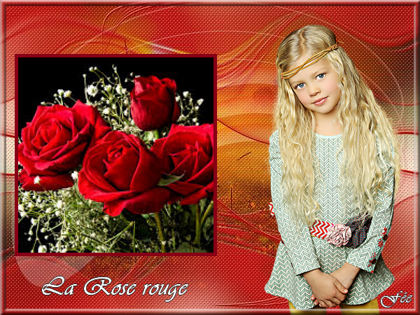 le langage des fleurs "La rose rouge"