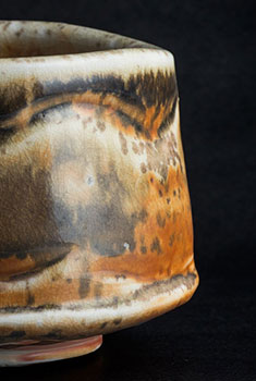 closeup view Jack Troy cup, links to Jack Troy artist page