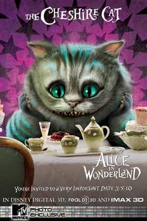 Le chat d'alice aux pays des merveilles ?