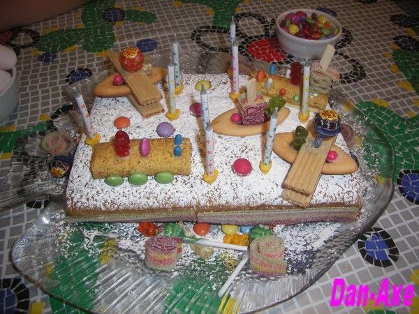 Gateau en bonbons