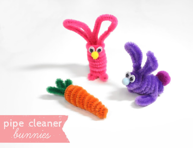 How to Make Pipe Cleaner Bunnies