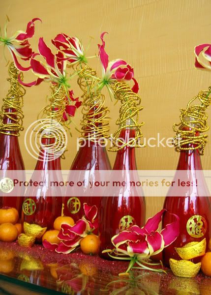 Create your own Chinese New Year table decor