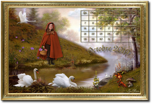 Calendrier Octobre 2019