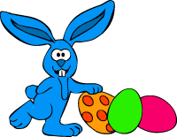 easter bunny clipart