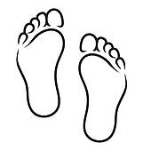 footstep%20clipart