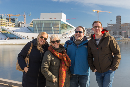 Portrait in front of the Opera