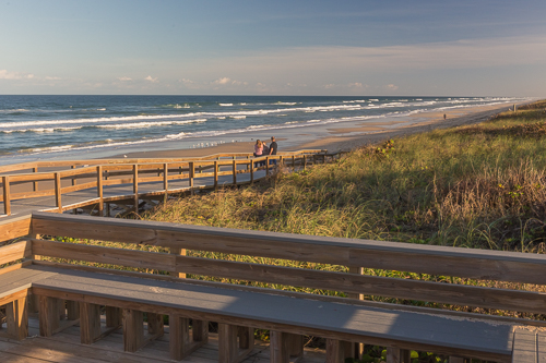 Beach views in Canaveral National Seashore