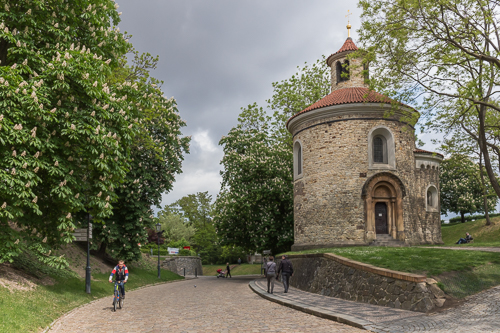 The rotunda of St Martin at Vyšehrad