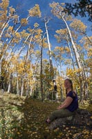 Me in the autumn forest