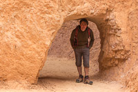 Paul in the low tunnel