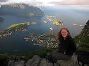 View over Reine, incredible!