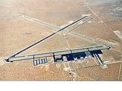 Aerial photo of KLRU (Las Cruces International Airport)