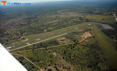 Aerial photo of KAQO (Llano Municipal Airport)