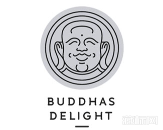 Buddhas Delight弥勒佛logo设计欣赏