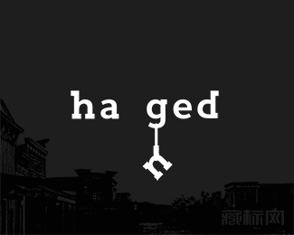 hanged字体logo设计欣赏