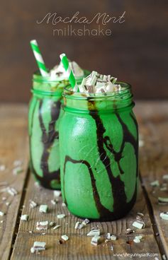 Mocha Mint Milkshake