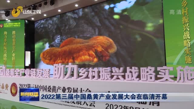 2022ç¬¬ä¸‰å±Šä¸­å›½æ¡‘é»„äº§ä¸šå‘å±•å¤§ä¼šåœ¨ä¸´æ¸…å¼€å¹•