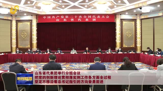 å±±ä¸œçœä»£è¡¨å›¢ä¸¾è¡Œåˆ†ç»„ä¼šè®® æŠŠå…šçš„åˆ›æ–°ç†è®ºè´¯å½»è½å®žåˆ°å·¥ä½œå„æ–¹é¢å…¨è¿‡ç¨‹ åšå®šä¸ç§»æ²¿ç€æ€»ä¹¦è®°æŒ‡å¼•çš„æ–¹å‘å¥‹å‹‡å‰è¿›