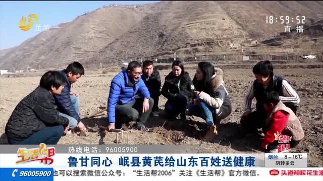 é²ç”˜åŒå¿ƒ å²·åŽ¿é»„èŠªç»™å±±ä¸œç™¾å§“é€å¥åº·