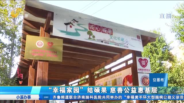 æ…ˆå–„é½é²ï¼šæµŽå—â€œå¹¸ç¦å®¶å›­â€æ‘ç¤¾äº’åŠ©å·¥ç¨‹