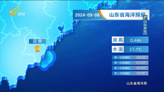 2024å¹´09æœˆ08æ—¥ã€Šå±±ä¸œçœæµ·æ´‹é¢„æŠ¥ã€‹